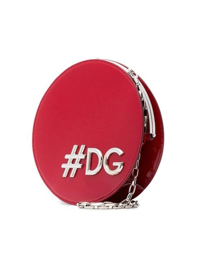 Shop Dolce & Gabbana Dg Girls Round Shoulder Bag