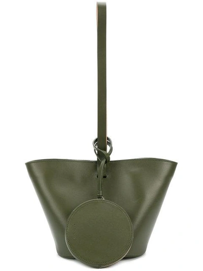 Shop Building Block Bucket Tote - Green