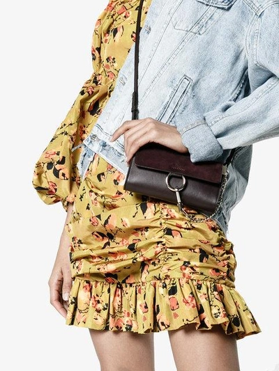 Shop Chloé Faye Mini Shoulder Bag