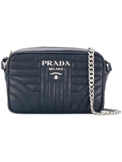 Shop Prada Diagramme Crossbody Bag