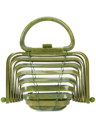 Shop Cult Gaia Lilleth Tote In Green