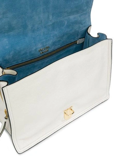 Shop Prada Etiquette Shoulder Bag - White