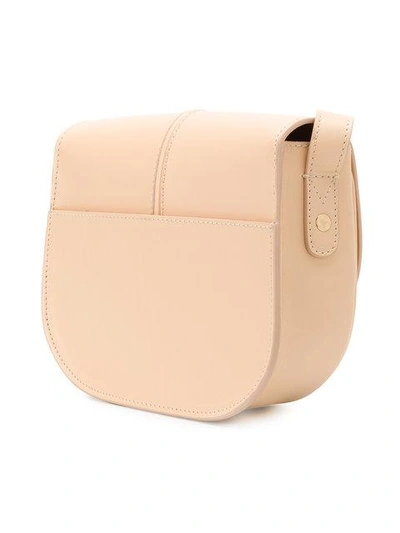 Shop Apc Betty Shoulder Bag In Neutrals