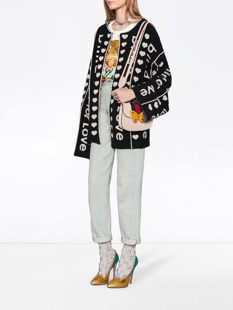 guccitotem small shoulder bag