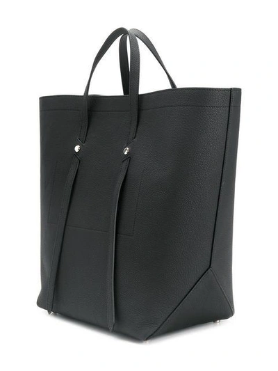 Shop Calvin Klein 205w39nyc Western Tote Bag In Black