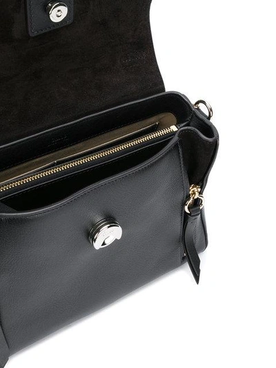 Shop Chloé Faye Shoulder Bag In Black