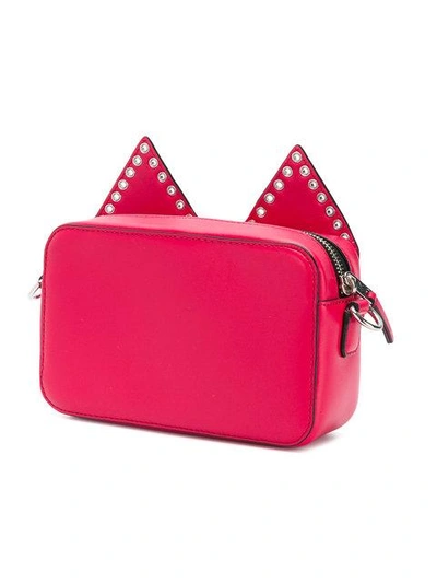 Shop Karl Lagerfeld K/rocky Choupette Camera Bag In Pink