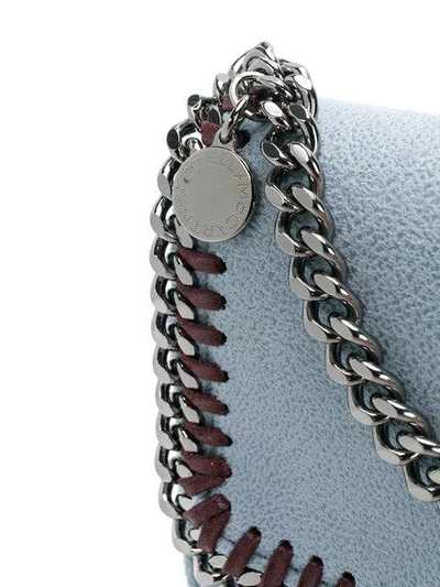 Shop Stella Mccartney Falabella Cross Body Bag - Blue