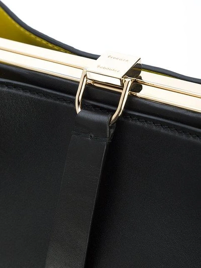 Shop Proenza Schouler Frame Shoulder Bag In Black