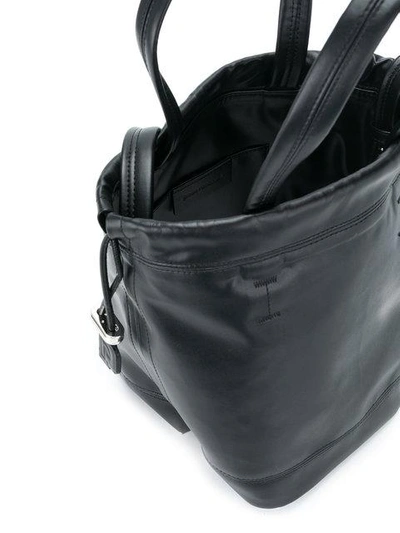 Shop Paco Rabanne Bucket Shoulder Bag - Black