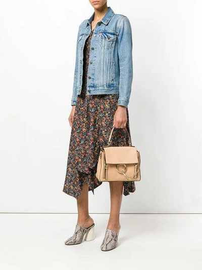 Chloe Mini Faye Day bag 😍  Fashion, Striped tee, Chloe faye day bag