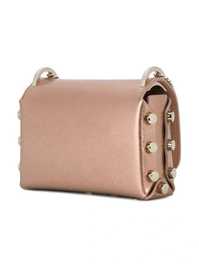 Shop Jimmy Choo Lockett Mini Shoulder Bag In Pink
