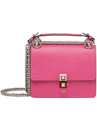 Shop Fendi Small Kan I Bag In Pink