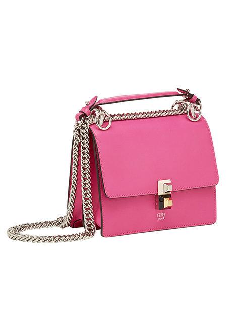 Fendi Pink Kan I Small Shoulder Bag | ModeSens
