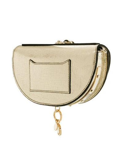 Shop Chloé Nile Minaudière Bag - Metallic