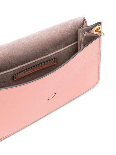 Shop Jw Anderson Mini Pierce Shoulder Bag - Pink