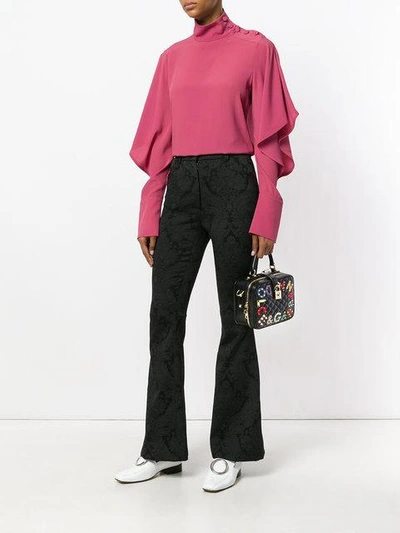 Shop Dolce & Gabbana Dolce Soft Mini Tote Bag In Black