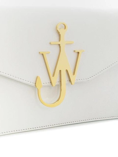 Shop Jw Anderson Logo Purse Bag In White