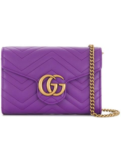 Shop Gucci Gg Marmont Mini Bag
