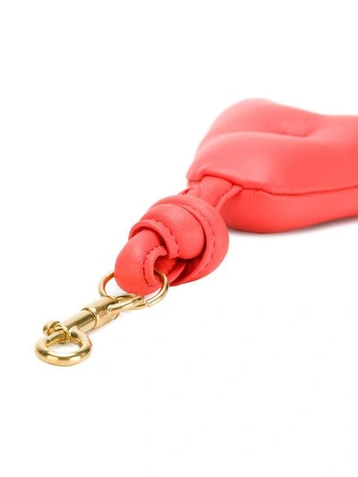 Shop Anya Hindmarch Chubby A Charm In Red