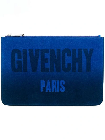 Shop Givenchy Degrade Logo Pouch