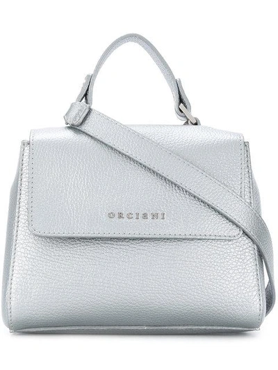 Shop Orciani Logo Shoulder Bag
