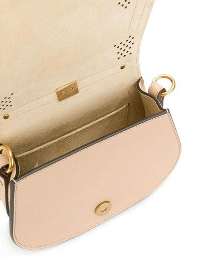 Shop Chloé Small Nile Bracelet Bag In Neutrals