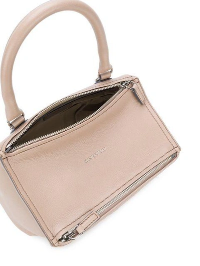 Shop Givenchy Small Pandora Shoulder Bag In Brown