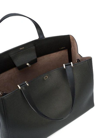 Shop Valextra Brera Tote - Black