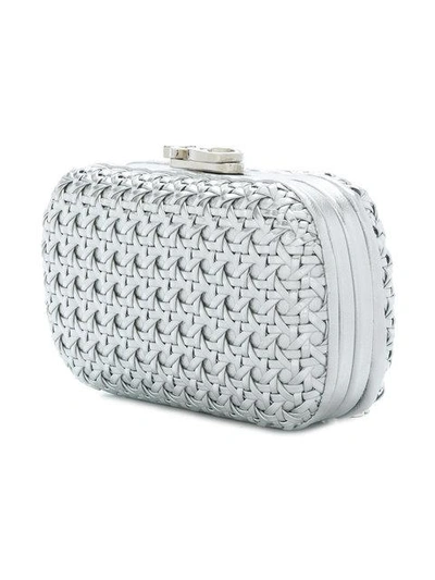 Shop Corto Moltedo Susan C Star Clutch In Silvers