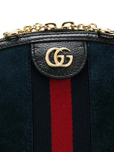 Shop Gucci Ophidia Small Shoulder Bag - Blue