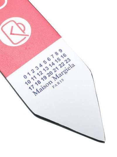 Shop Maison Margiela Luggage Tag