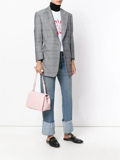 Shop Kara Classic Shoulder Bag - Pink