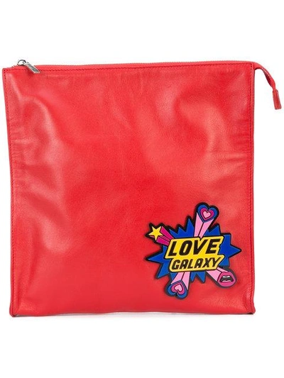 Shop Yazbukey Love Galaxy Clutch Bag