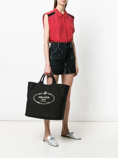 Shop Prada Oversized Tote