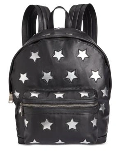 Shop Steve Madden Star Backpack In Black/silver