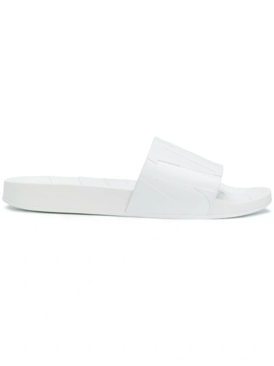 Shop Jimmy Choo Rey Slides - White