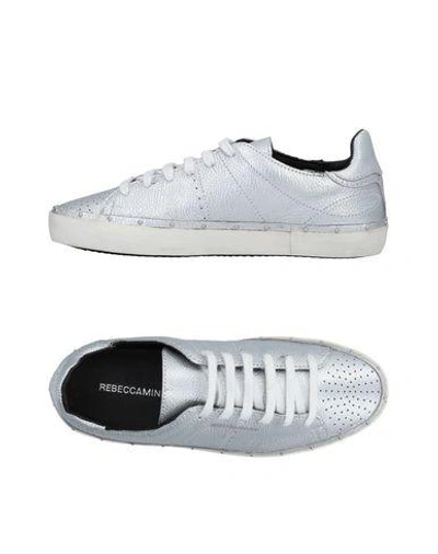 Shop Rebecca Minkoff Sneakers In Silver