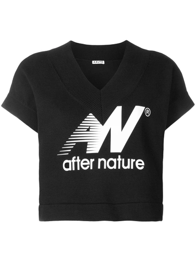 Shop Aalto After Nature T-shirt - Black