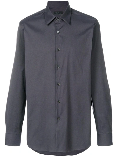 Shop Prada Formal Fitted Shirt