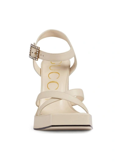 Shop Gucci Costanze Platform Sandal