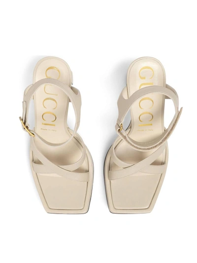 Shop Gucci Costanze Platform Sandal