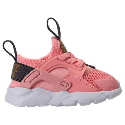 Shop Nike Girls' Toddler Air Huarache Run Ultra Casual Shoes, Pink