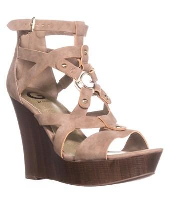 guess wedge sandals