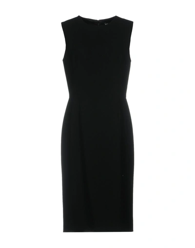 Shop Dolce & Gabbana Midi Dresses In Black