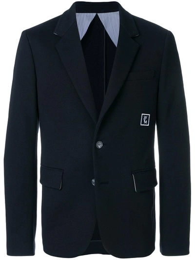 logo patch blazer