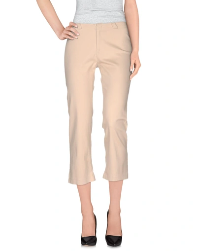 Shop Dkny Casual Pants In Ivory