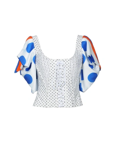 Shop Dolce & Gabbana Blouses In White