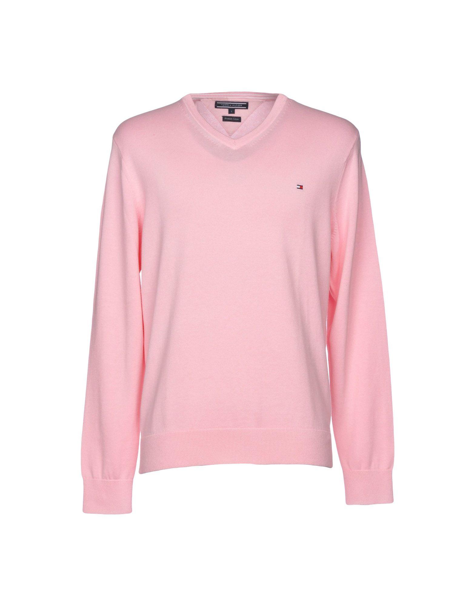 pink tommy hilfiger jumper