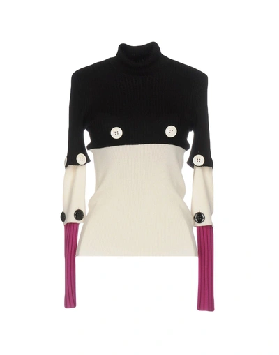 Shop Ferragamo Turtleneck In Black